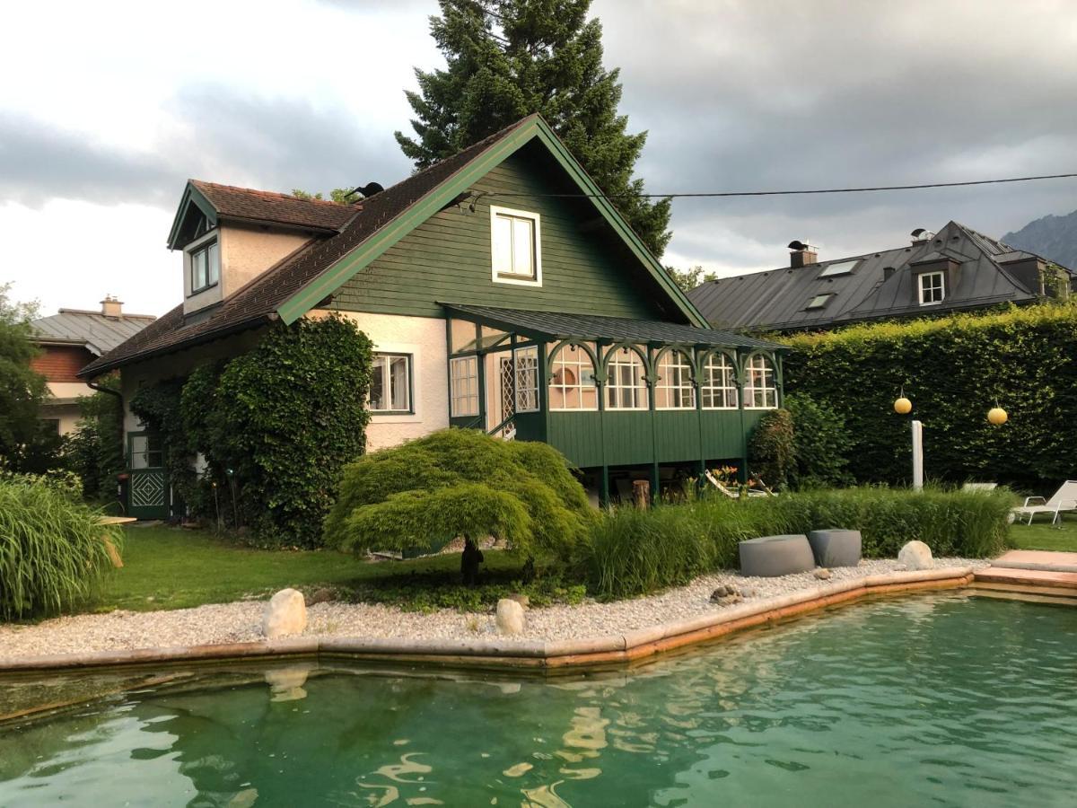 Haus Mit Sauna Und Privatem Badeteich In Anif Bei Salzburg Buitenkant foto