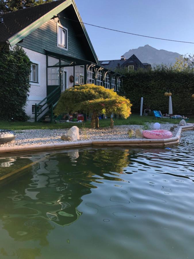 Haus Mit Sauna Und Privatem Badeteich In Anif Bei Salzburg Buitenkant foto