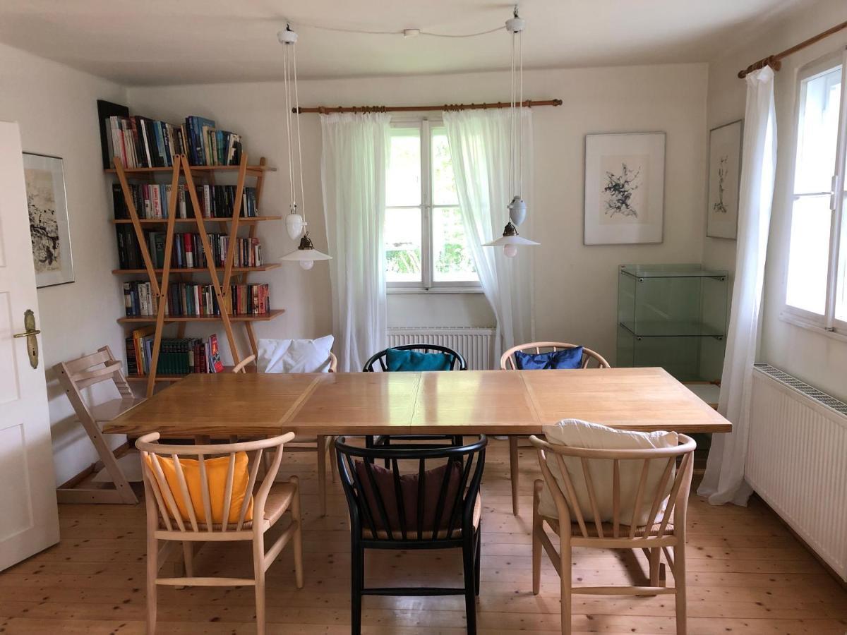 Haus Mit Sauna Und Privatem Badeteich In Anif Bei Salzburg Buitenkant foto