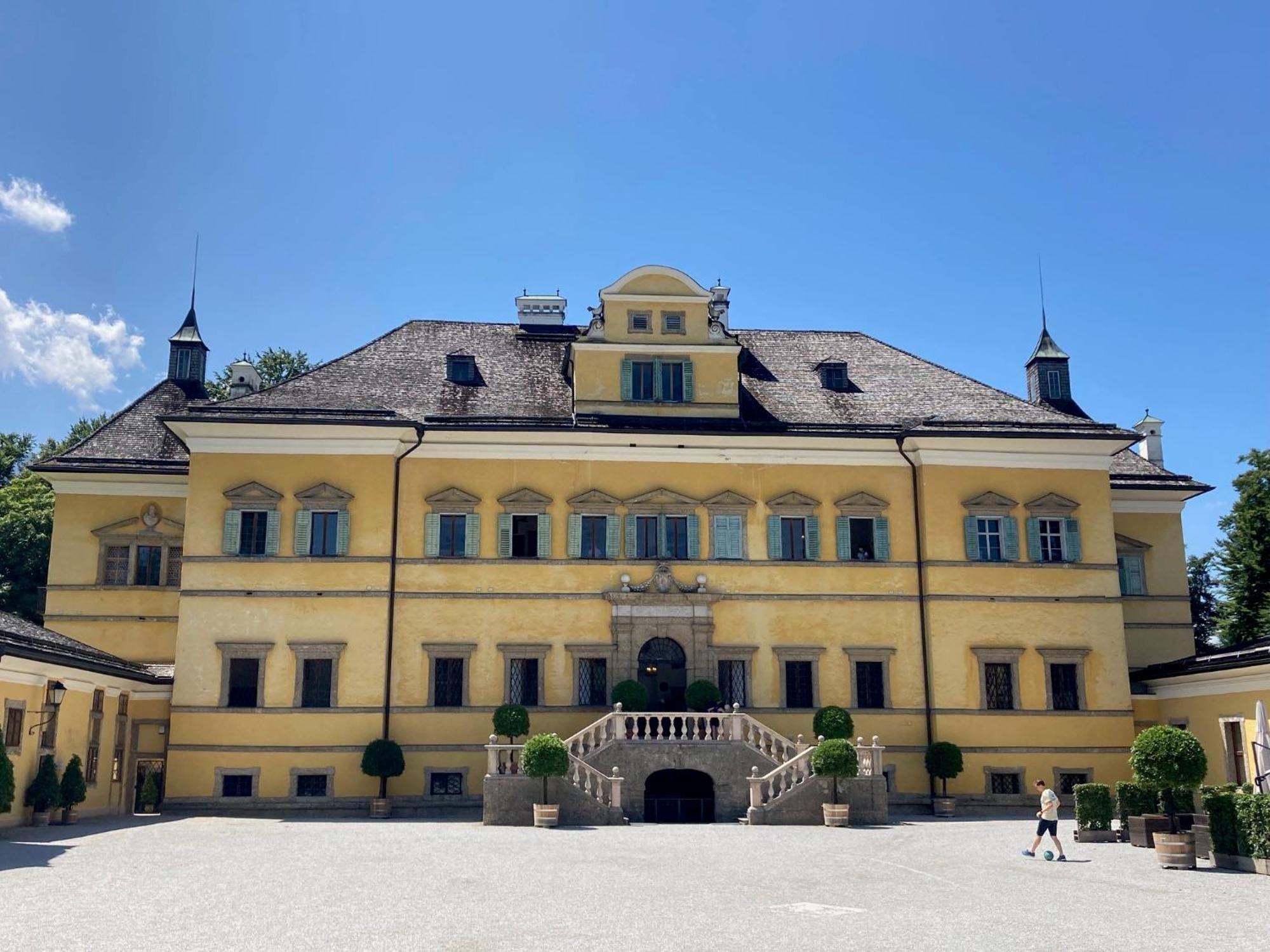 Haus Mit Sauna Und Privatem Badeteich In Anif Bei Salzburg Buitenkant foto